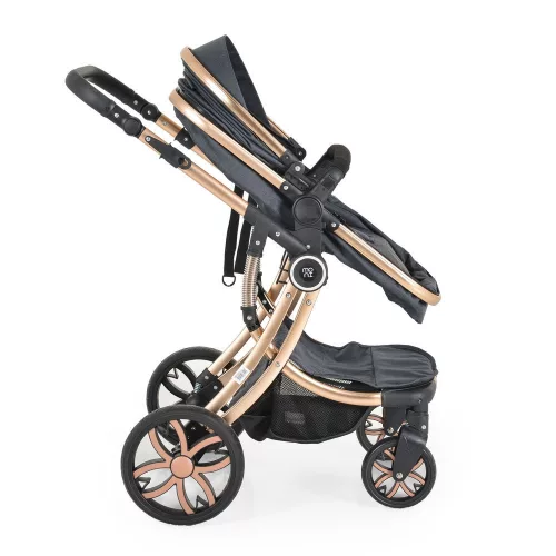Cangaroo Polly 2 in1 babakocsi SZETT:sport+mózes+kistáska 107985 FEKETE