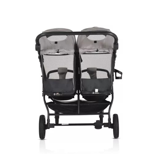 MONI TWINGO Iker babakocsi lábzsákkal VSZÜRKE/SILVER