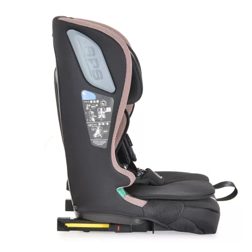 iDRIVE autós ülés 76-150cm POWDER PUFF PINK