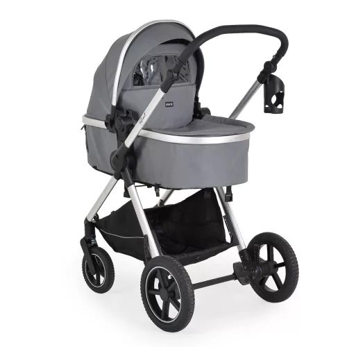 Moni ALINA 2IN1 babakocsi SZETT átalakítható babakocsi+autós hordozó TITANIUM SZÜRKE