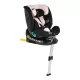 i-PROTECT autós ülés 40-150cm támasztólábbal 360 forgatható PINK