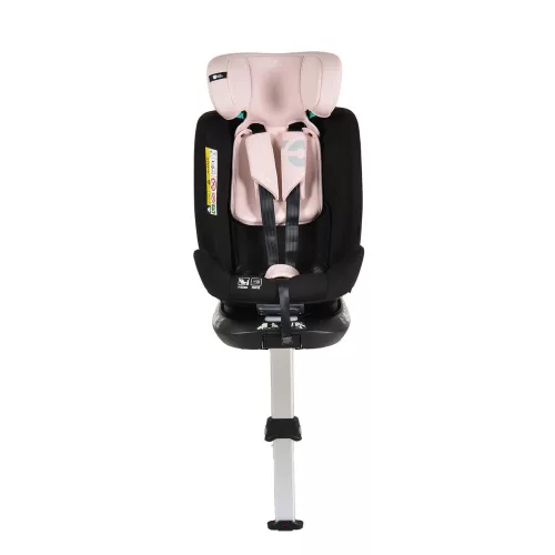 i-PROTECT autós ülés 40-150cm támasztólábbal 360 forgatható PINK