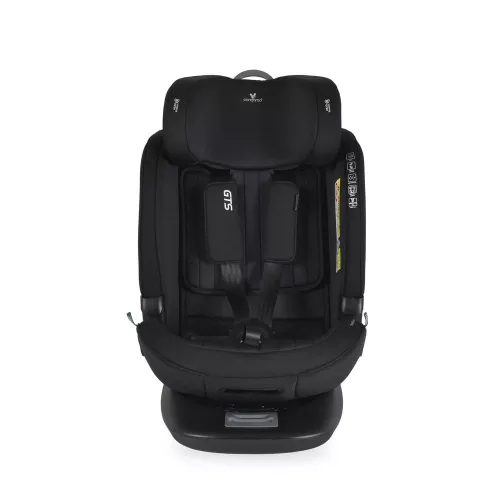 GTS prémium autós ülés 40-150cm SPS, 360fokban forgatható FEKETE