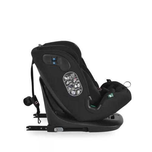 GTS prémium autós ülés 40-150cm SPS, 360fokban forgatható FEKETE