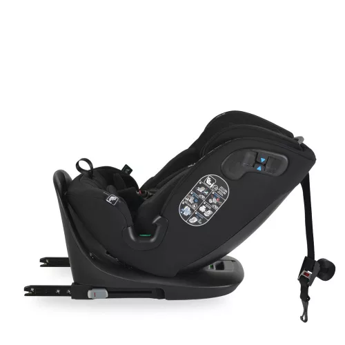 GTS prémium autós ülés 40-150cm SPS, 360fokban forgatható FEKETE