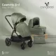 Cangaroo CELEBRITY  multifunkciós 2 részes 2IN1 babakocsi szett ZÖLD