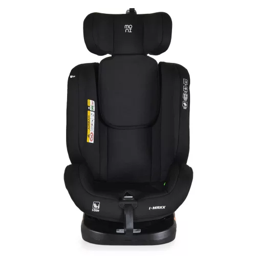 i-MAXX autós ülés,  isofix, forgatható, 2 plüss+párna 40-150cm SZÜRKE