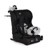SECURITY autós ülés belső övvel, isofix, ajándék 2plüss+párna 76-150cm FEKETE