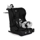 SECURITY autós ülés belső övvel, isofix, ajándék 2plüss+párna 76-150cm FEKETE