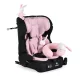 SECURITY autós ülés belső övvel, isofix, ajándék 2plüss+párna 76-150cm PINK