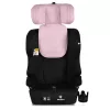 SECURITY autós ülés belső övvel, isofix, ajándék 2plüss+párna 76-150cm PINK