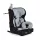 SECURITY autós ülés belső övvel, isofix, ajándék 2plüss+párna 76-150cm SZÜRKE