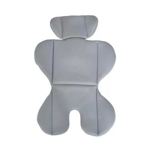SECURITY autós ülés belső övvel, isofix, ajándék 2plüss+párna 76-150cm SZÜRKE