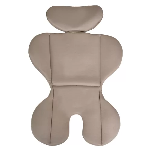 ROCK autós ülés 76-150cm, 2játékkal, pohártartó, belső öv, isofix nélkül BÉZS