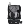 ROCK autós ülés 76-150cm, 2játékkal, pohártartó, belső öv, isofix nélkül SZÜRKE