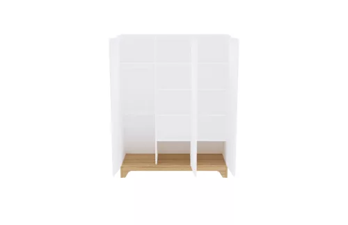 Faktum Lumina White 3 osztású szekrény