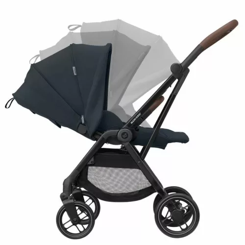 Maxi-Cosi Leona2 2in1 babakocsi szett összecsukható mózeskosárral - Essential Graphite