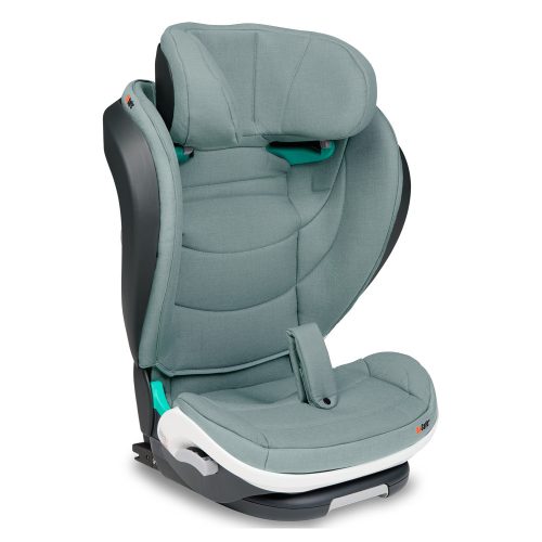 BeSafe gyerekülés iZi Flex FIX 2 i-Size ISOfix 100-150 cm Sea Green Mélange