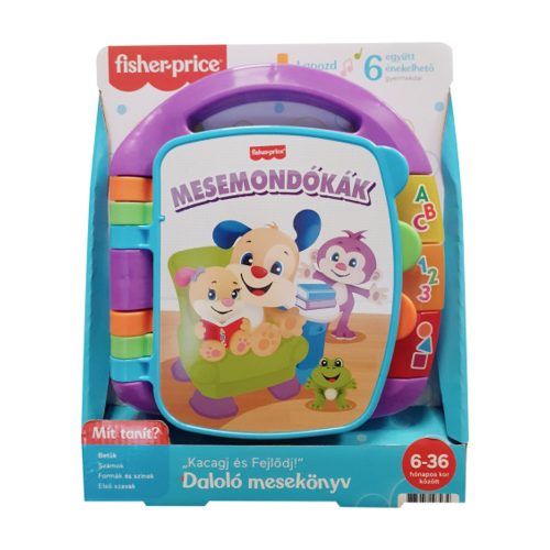 Fisher-Price fejlesztõ játék daloló mesekönyv CJW49