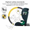 Kinderkraft gyerekülés Junior Fix 2 i-Size Isofix 100-150cm zöldeskék