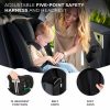 Kinderkraft gyerekülés Safety Fix 2 i-Size Isofix 76-150cm szürke