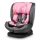 Lionelo gyerekülés Bastiaan i-Size Isofix 360 fok 40-150 cm pink-szürke