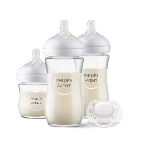 Philips AVENT újszülött szett Natural Response üveg 4 részes