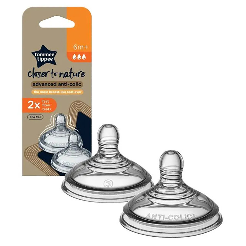 Image of Tommee Tippee cumisüveg cumi Advanced anti colic 2 db gyors folyású