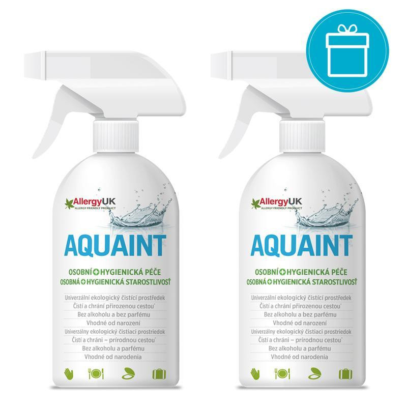 Image of 2x Aquaint 500 ml természetes, antibakteriális fertőtlenítő folyadék