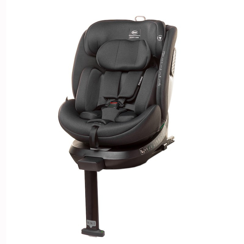 Image of 4BABY ENZO-FIX 40-150 cm I-size autósülés - graphite
