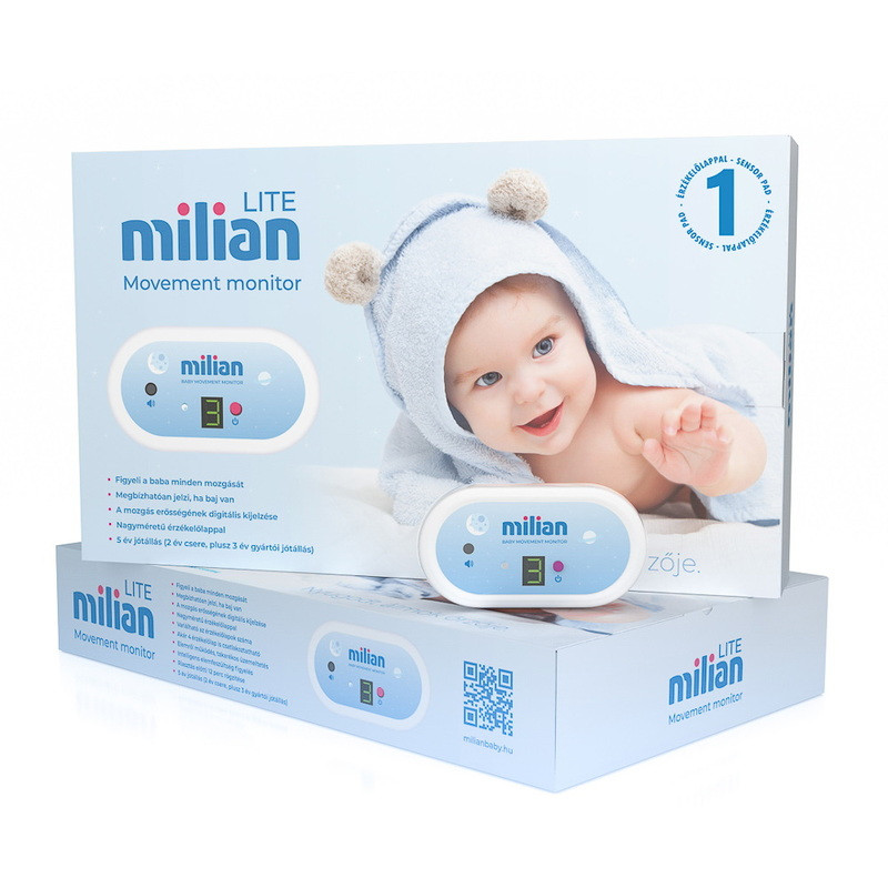 Image of Milian légzésfigyelő - Lite 1 db érzékelőlappal
